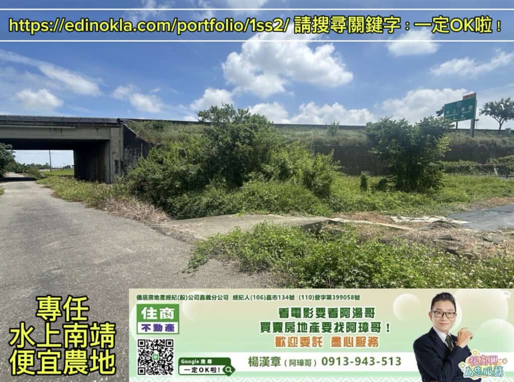 專任：水上南靖便宜農地